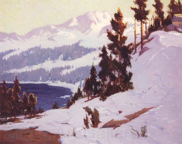 Elmer Wachtel Convict Lake,n.d. France oil painting art
